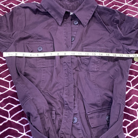 Corey P. Brown Button Up Collared Dress - Picture 5 of 5